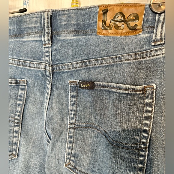LEE Extreme Comfort Womens Jeans 28x28 - Performance Adjust Waist Stretch -BLUE - Picture 6 of 12